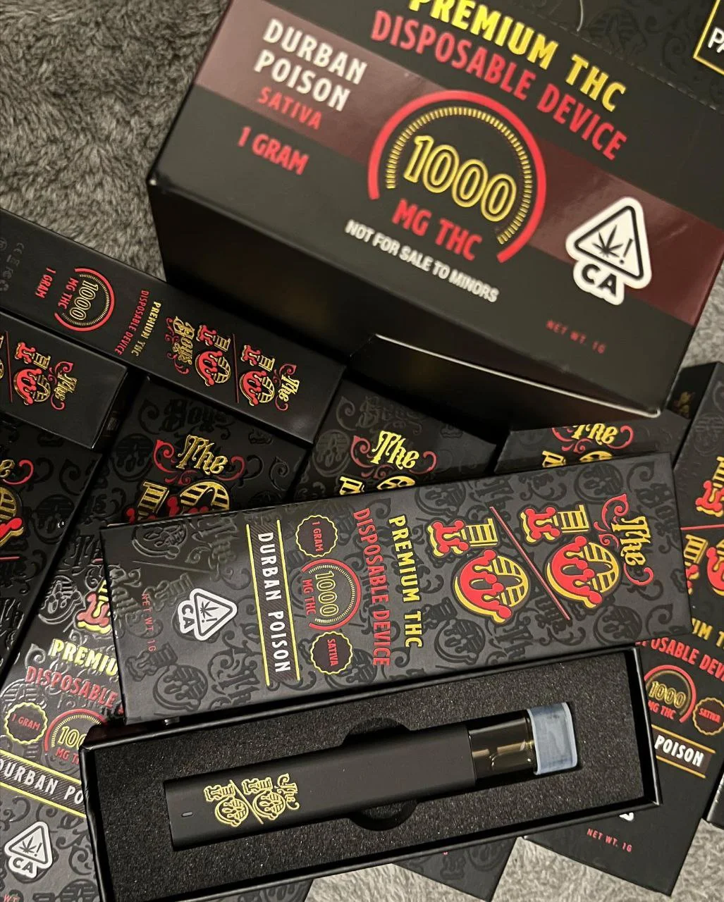 The 1010 Disposable vape – Durban poison
