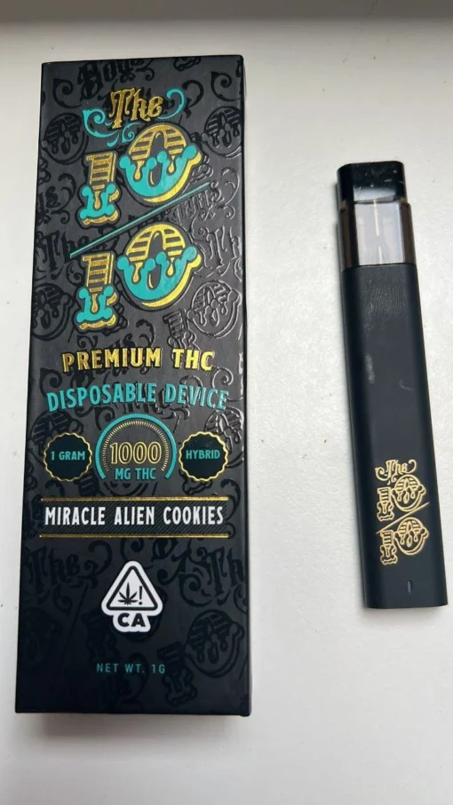 1010 Disposable vape – miracle alien cookie