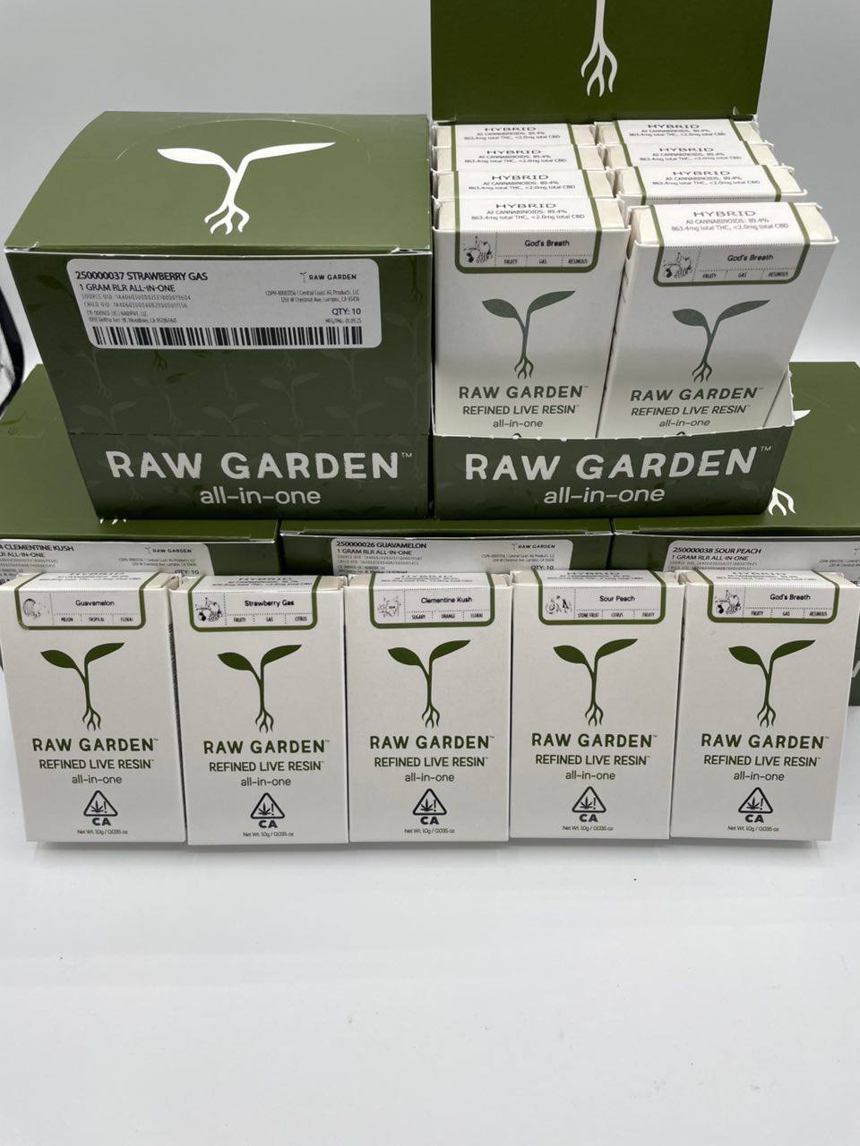 Raw Garden 1g L.R disposables - Image 3
