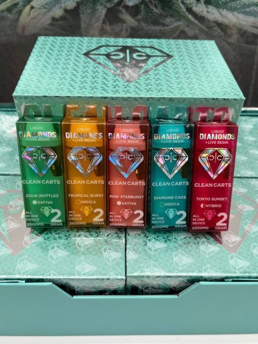 CLEAN CARTS 2G DISPOSABLE