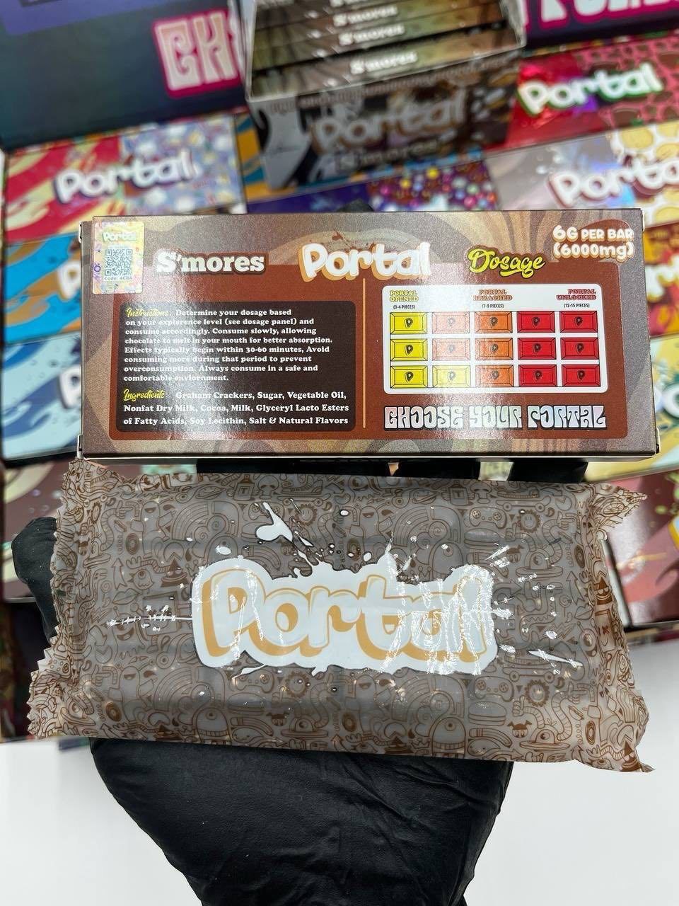 Portal Mushroom Chocolate Bars