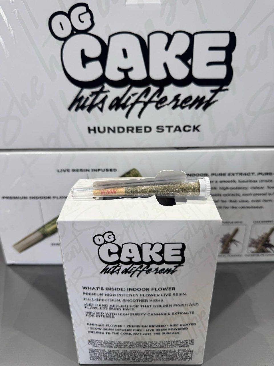Cake Pre rolls Infused